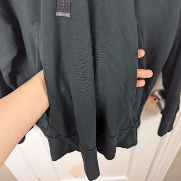 Banana Republic | Gray Hooded Baby Terry  Sweatshirt Size Large - Picture 2 of 8